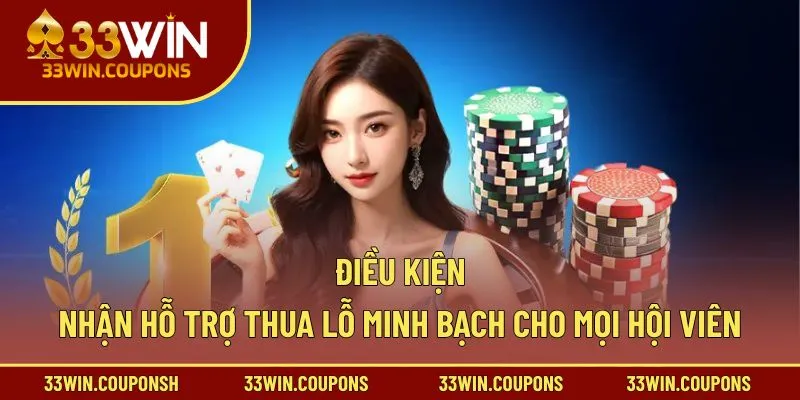 Điều kiện nhận hỗ trợ thua lỗ minh bạch cho mọi hội viên
